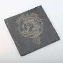 Stewart of Appin Clan Crest Slate Coaster