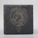 Stewart of Appin Clan Crest Slate Coaster