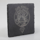 Douglas Clan Crest Slate Coaster