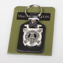 MacNaughton Clan Crest Pewter Key Fob