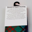 Pure Wool Tie in Stewart of Appin Hunting Ancient Tartan