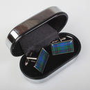 Davidson Modern Tartan Cufflinks - Choose Your Shape.