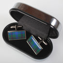 Davidson Modern Tartan Cufflinks - Choose Your Shape.