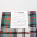 Wool Scarf in MacDonald Dress Ancient Tartan.