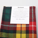 Wool Tartan Pocket Square in Buchanan Modern Tartan.