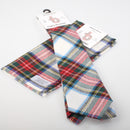Tie and Pocket Square Gift Set - Stewart Dress Modern Tartan