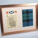 Declaration of Arbroath Extract and Real Tartan