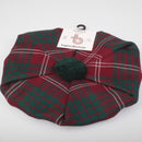 Unisex Wool Tam in Crawford Modern Tartan