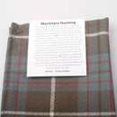 Wool Tartan Pocket Square in MacIntyre Hunting Weathered Tartan