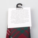 Pure Wool Tie in Crawford Modern Tartan