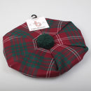 Unisex Wool Tam in Crawford Modern Tartan