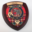 Cheyne Clan Crest Wall Plaque Choose your size.