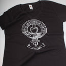 Logan Clan Crest Ladies Ouline T-Shirt