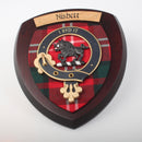 Nisbett Clan Crest Wall Plaque Choose your size.