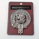 Marjoribanks Clan Crest Badge in Pewter