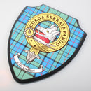 Lockhart Clan Crest Printed Wall Plaque - Custom Made