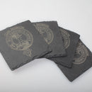 Paterson Clan Crest Slate Coaster