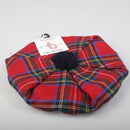 Unisex Wool Tam in Royal Stewart Modern Tartan