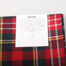 Wool Mini Sash in Christie Modern Tartan