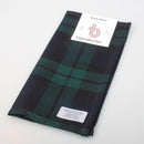 Wool Pocket Square in Black Watch Modern Tartan