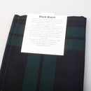 Wool Pocket Square in Black Watch Modern Tartan