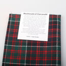 Wool Tartan Pocket Square in MacDonald of Clanranald Modern Tartan