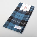 Pocket Square in Ramsay Blue Ancient Tartan