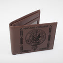 MacLaine of Lochbuie Clan Crest Real Leather Wallet