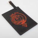 Boyd Clan Crest Engraved PU Leather Luggage Tag