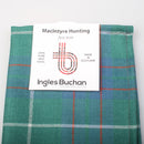 Wool Tartan Pocket Square in MacIntyre Hunting Ancient Tartan