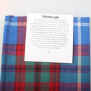 Wool Tartan Pocket Square in Edinburgh Tartan