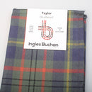 Wool Tartan Pocket Square in Taylor Tartan