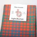 Wool Mini Sash in Ross Red Ancient Tartan