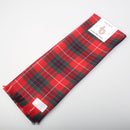 Wool Scarf in Fraser Red (dress) Modern Tartan