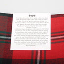 Boyd Modern Tartan Wool Headscarf