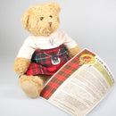 Wee Callum Ancestral Bear in MacAulay Tartan