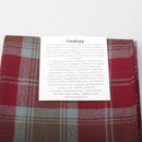 Wool Mini Sash in Lindsay Weathered Tartan
