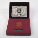 Montgomery Pewter Clan Crest Buckle For Kilt Belts