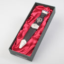 MacDonald of Clanranald Clan Crest Stone Top Thistle Design Sgian Dubh