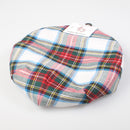 Pure Wool Golf Cap in Stewart Dress Modern Tartan
