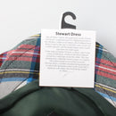 Pure Wool Golf Cap in Stewart Dress Modern Tartan