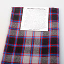 Wool Tartan Pocket Square in MacPherson Hunting Tartan