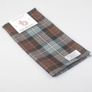 Wool Tartan Pocket Square in MacRae Hunting Weathered Tartan