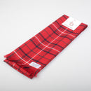 Scarf in Rose Red Modern Tartan