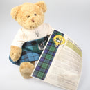 Wee Callum Ancestral Bear in Graham of Menteith Ancient Tartan