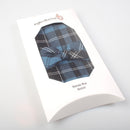 Cummerbund and Wing Collar Bow Tie set in Ramsay Blue Ancient Tartan