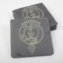 Roberton Clan Crest Slate Coaster