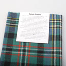 Wool Pocket Square in Scott Green Ancient Tartan