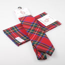 Tie and Pocket Square Gift Set - Stewart Royal Modern Tartan