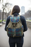 Tartan and Canvas Rucsac - Pick your tartan